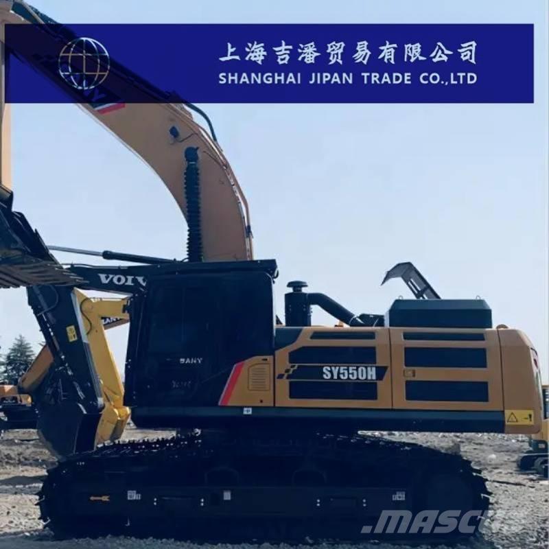 Sany SY 550 H Pásové rýpadlá