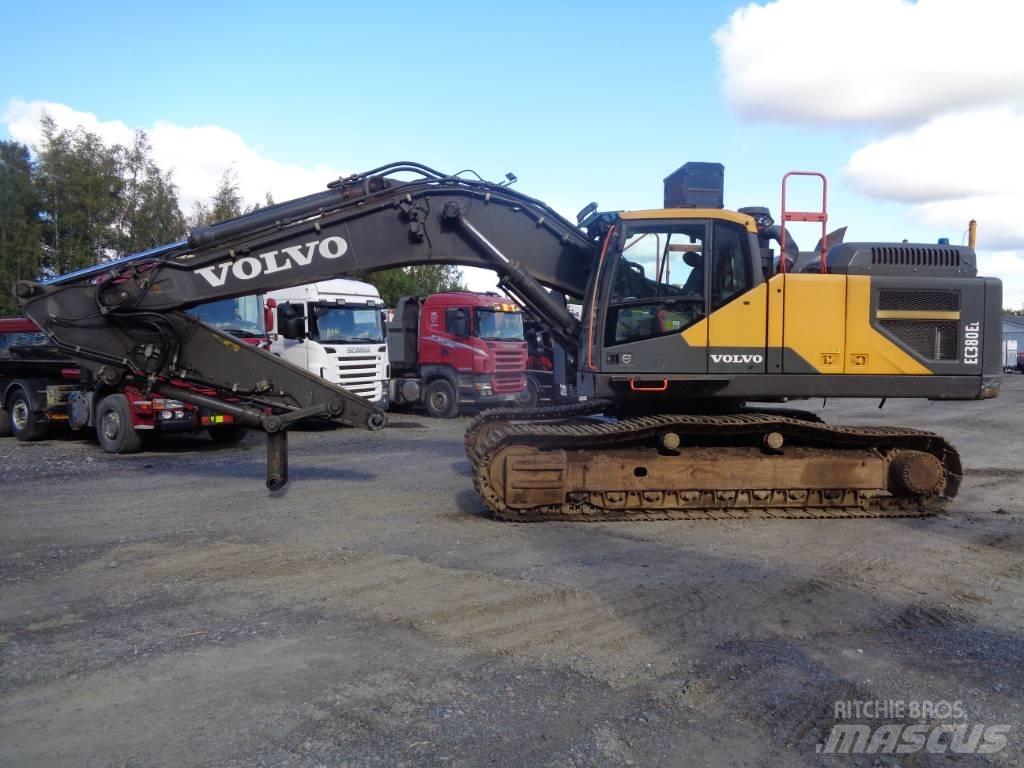 Volvo EC 380 EL Pásové rýpadlá