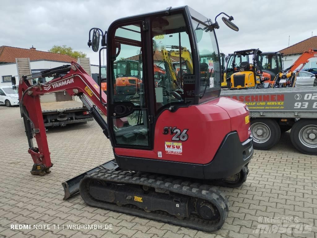 Yanmar SV 26 Mini rýpadlá < 7t