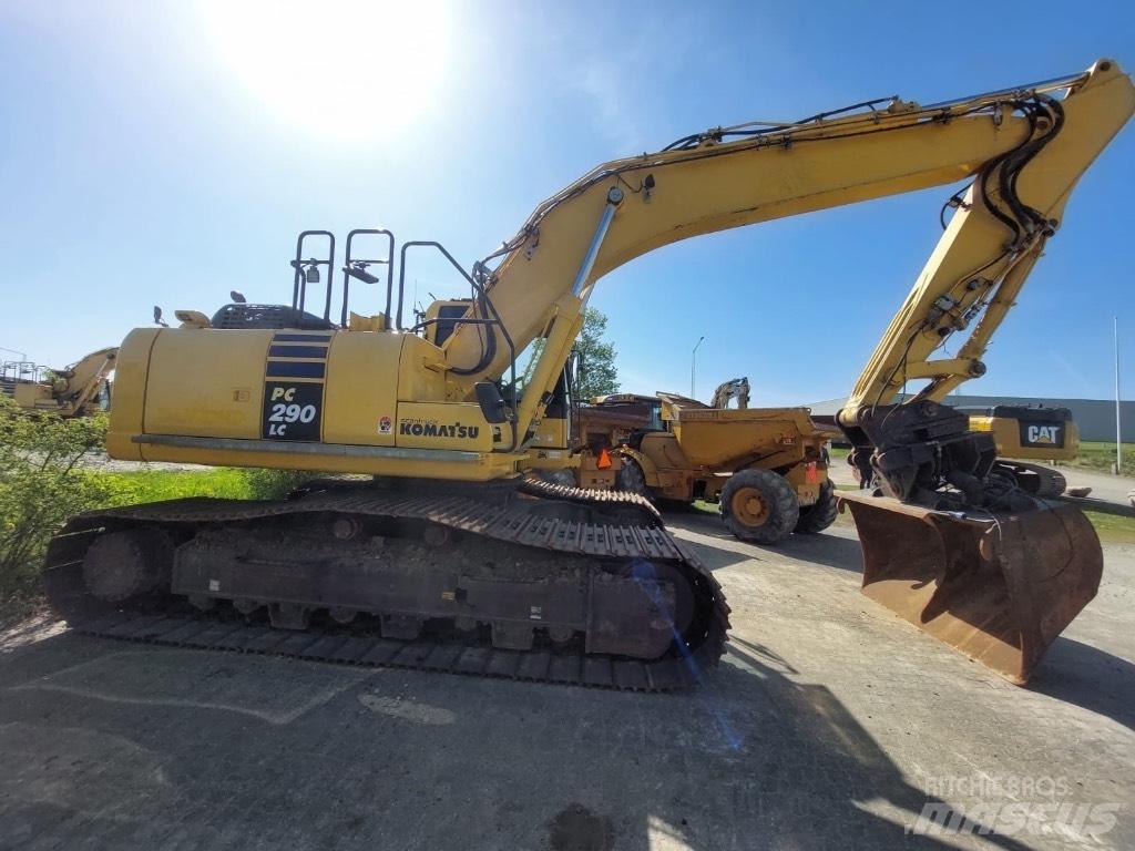 Komatsu PC290LC-10 Pásové rýpadlá