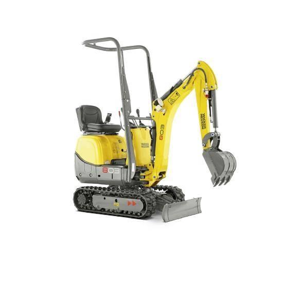 Wacker Neuson 803 Mini rýpadlá < 7t