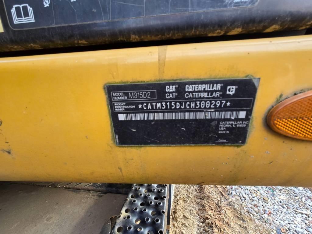 CAT M 315 D Kolesové rýpadlá