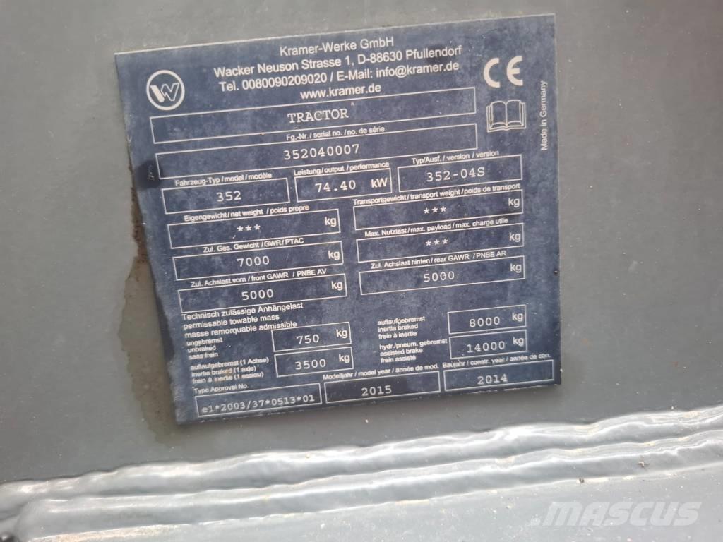 Kramer 8115 Kolesové nakladače