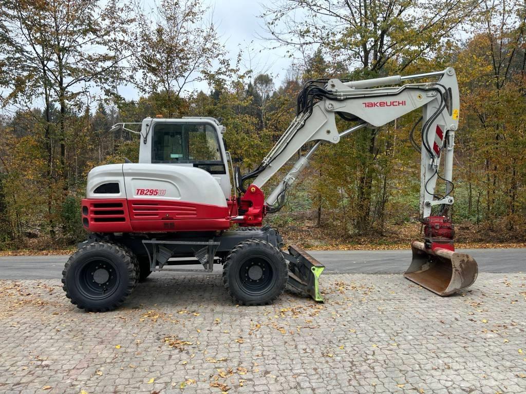 Takeuchi TB 295 W Kolesové rýpadlá