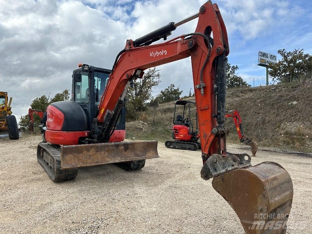 Kubota KX 055-4 Mini rýpadlá < 7t