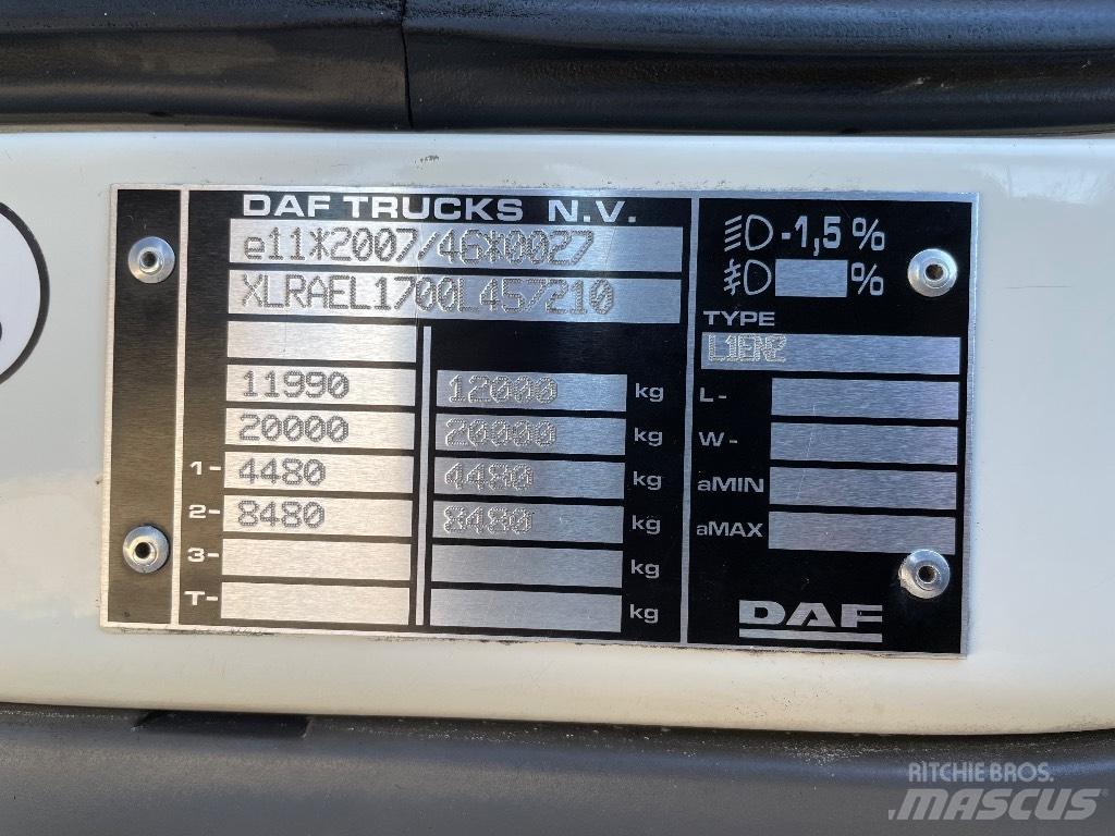 DAF LF220 Skriňová nadstavba