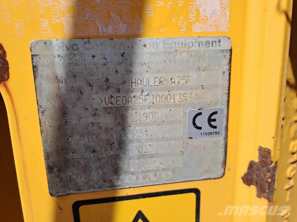 Volvo A25F Kĺbové nákladné autá