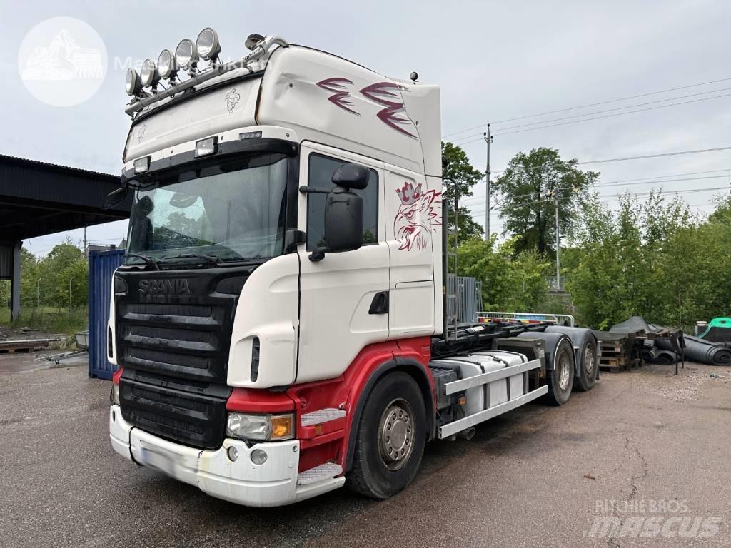 Scania R 480 LB Hákový nosič kontajnerov