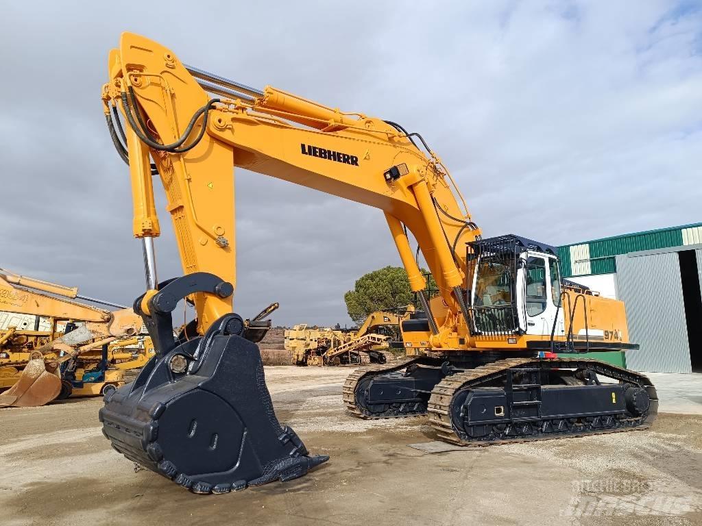 Liebherr R974C Pásové rýpadlá