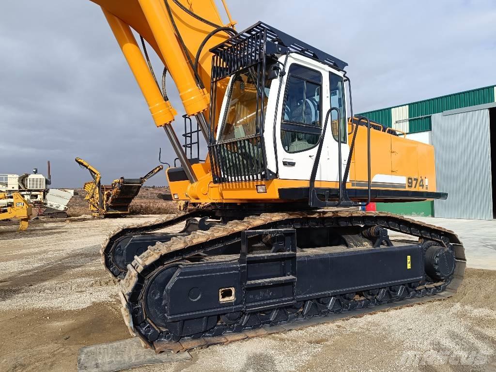 Liebherr R974C Pásové rýpadlá