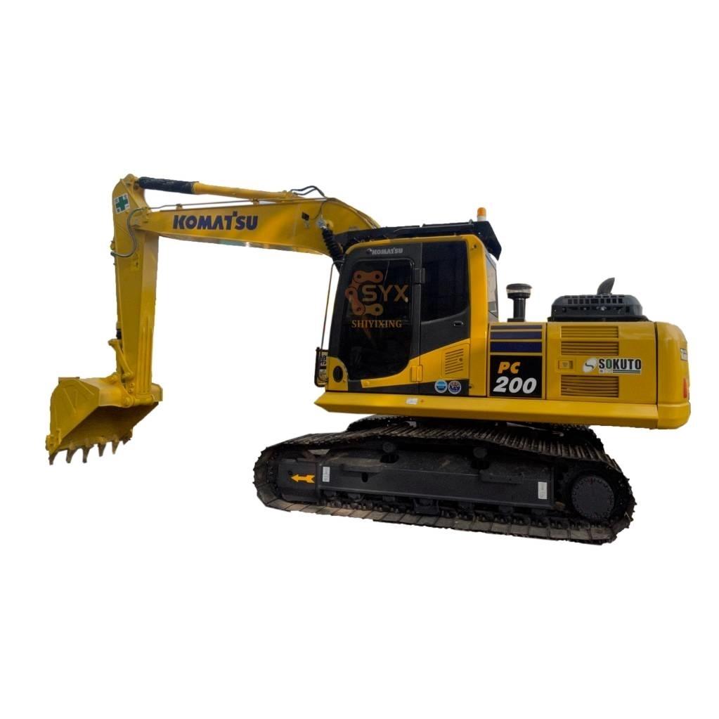 Komatsu PC 200 Pásové rýpadlá