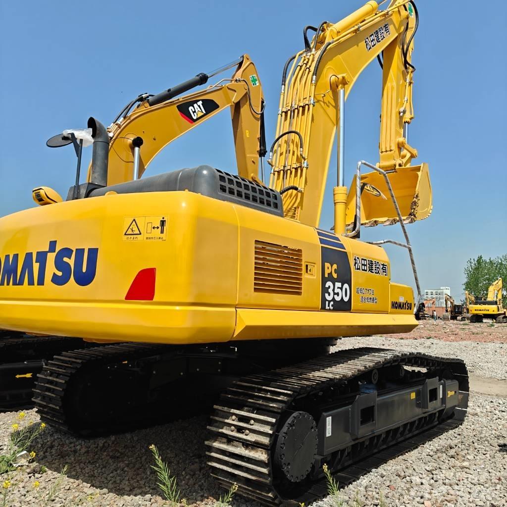 Komatsu 350-8 Pásové rýpadlá