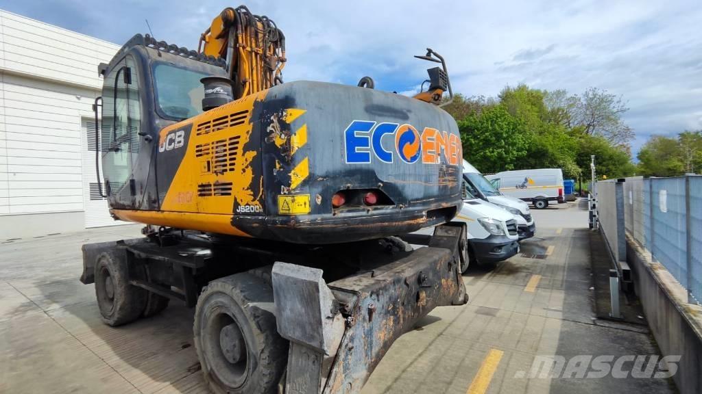 JCB JS 200 W Kolesové rýpadlá