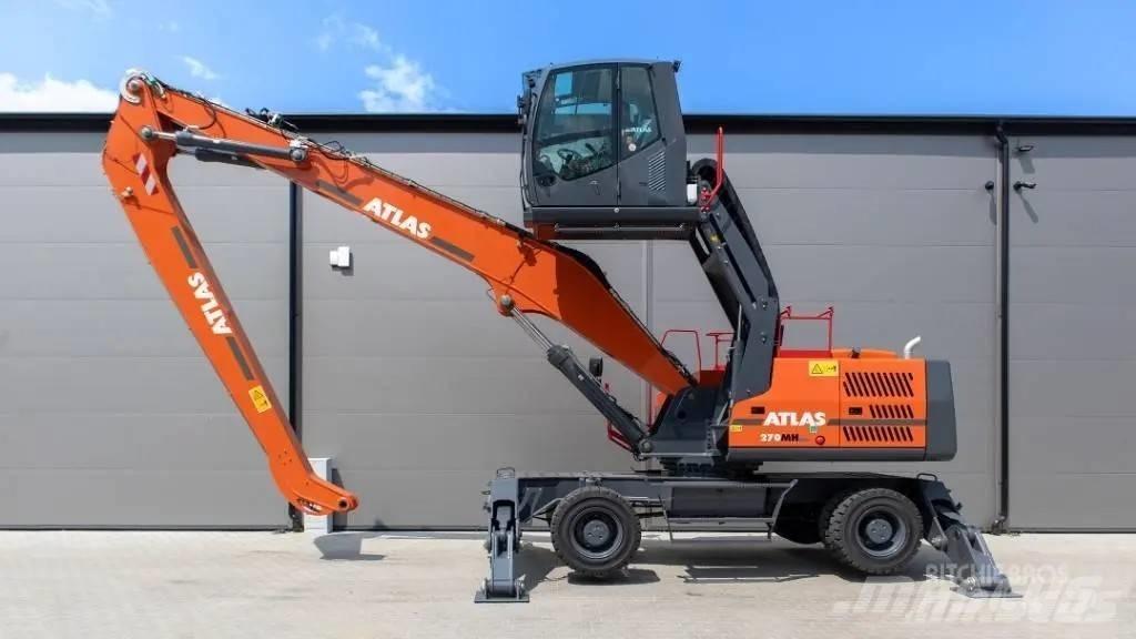Atlas 270 M H Kolesové rýpadlá