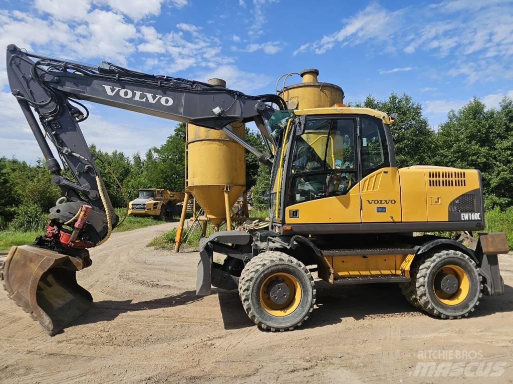 Volvo EW 160 C Kolesové rýpadlá