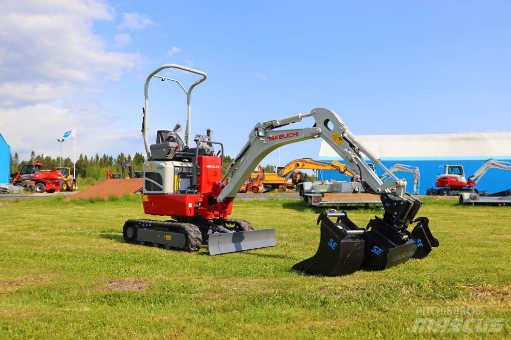 Takeuchi TB210R Mini rýpadlá < 7t