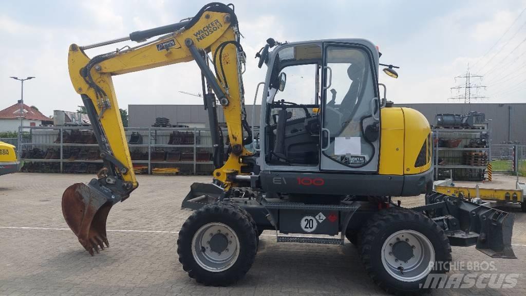 Wacker Neuson EW100 Kolesové rýpadlá