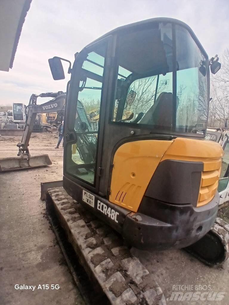 Volvo ECR 48 C Mini rýpadlá < 7t