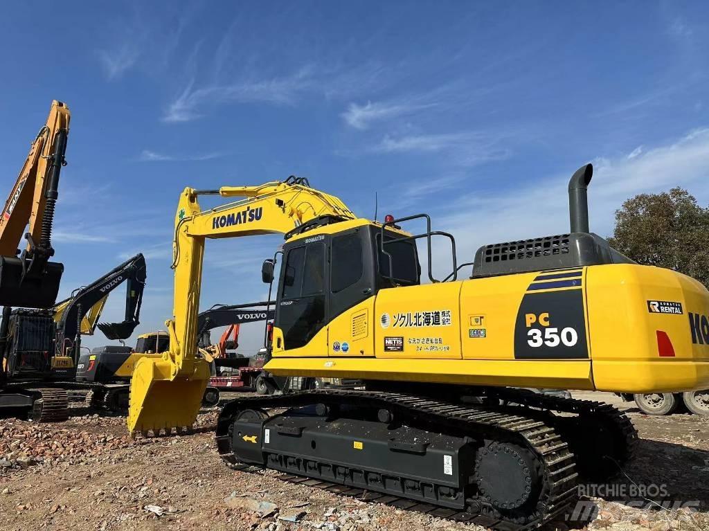 Komatsu PC 350 Pásové rýpadlá
