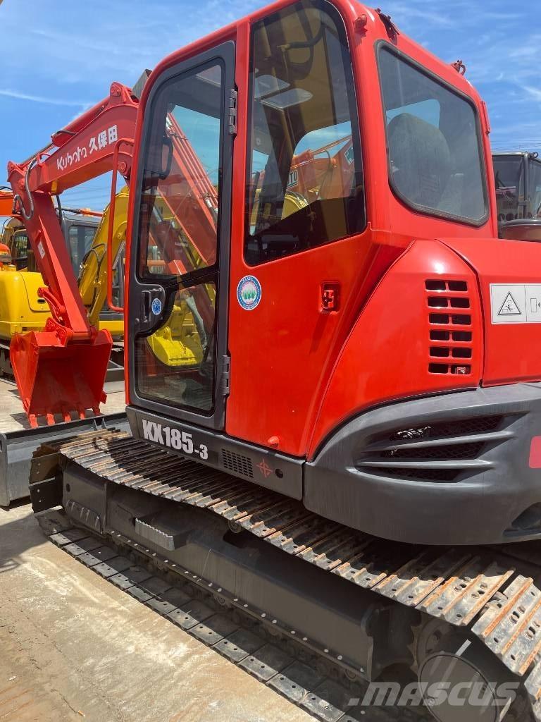 Kubota KX 185 Midi rýpadlá 7 t - 12 t