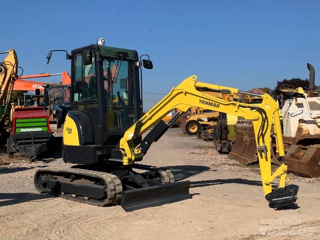 Yanmar Vio 25-4 Mini rýpadlá < 7t