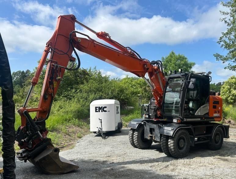 Hitachi ZX 145 W-6 Kolesové rýpadlá
