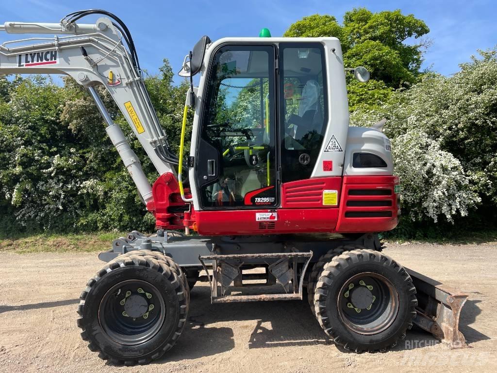 Takeuchi TB 295 W Kolesové rýpadlá