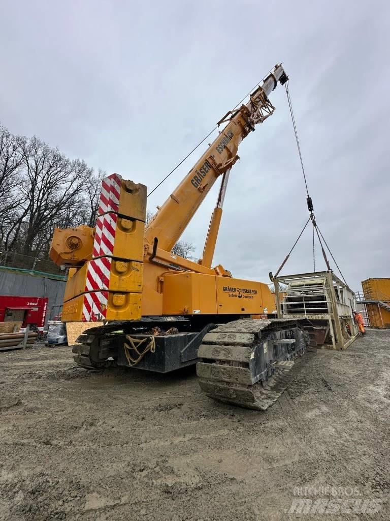 Liebherr LTR1100 Pásové žeriavy