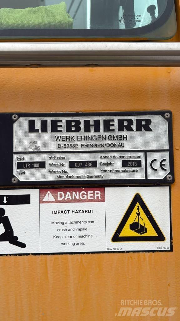 Liebherr LTR1100 Pásové žeriavy