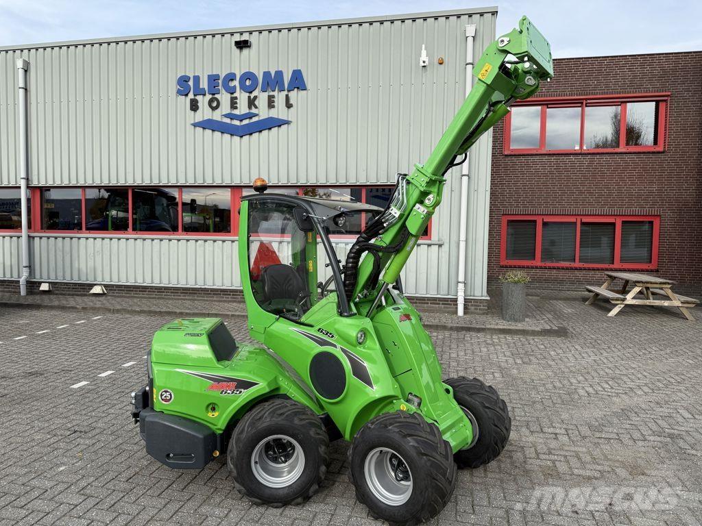 Avant 635i TDS Kolesové nakladače