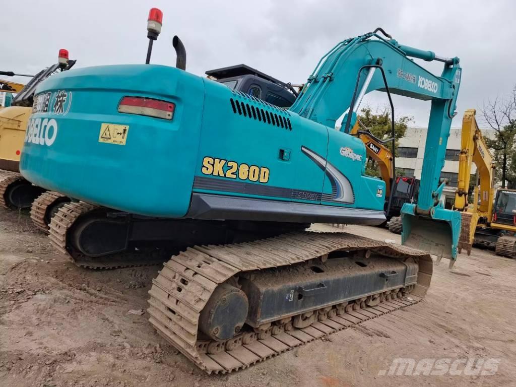 Kobelco SK 260 Pásové rýpadlá