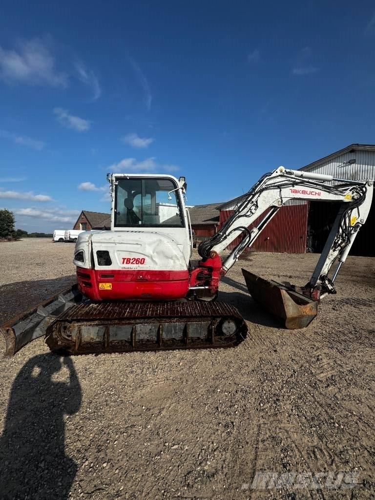 Takeuchi TB 260 Pásové rýpadlá