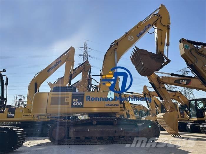 Komatsu PC 400-7 Pásové rýpadlá