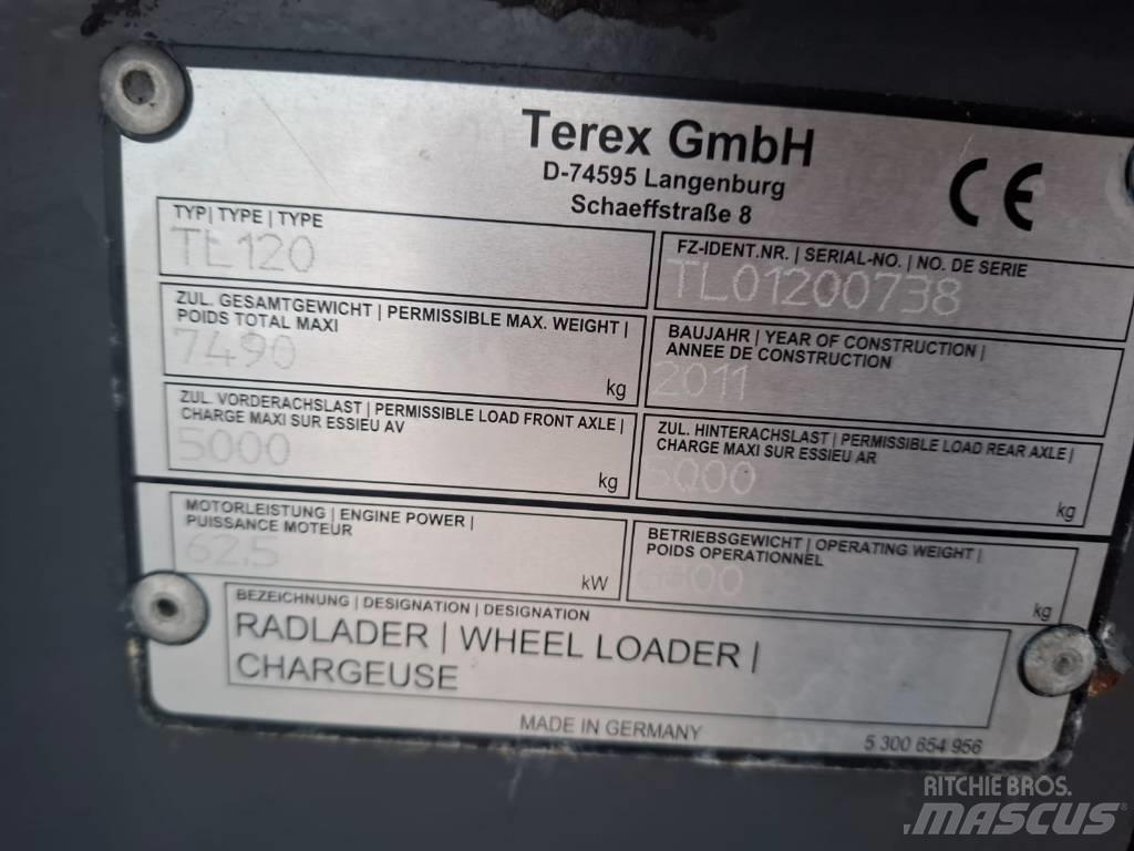 Terex TL 120 Kolesové nakladače