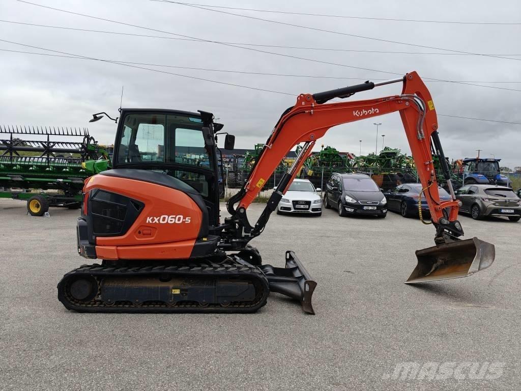 Kubota KX 060-5 Mini rýpadlá < 7t