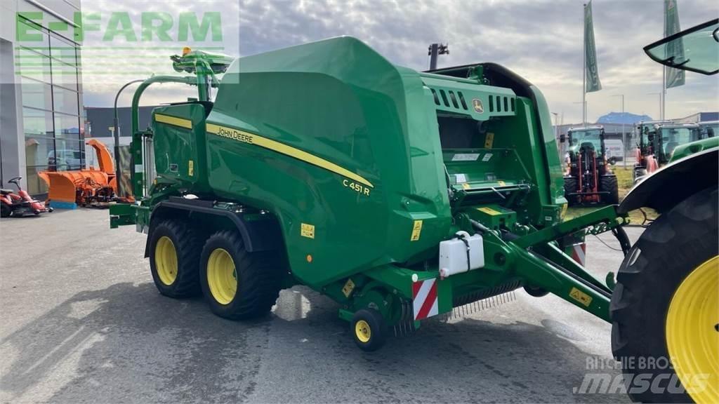 John Deere c451r Lisy na hranaté balíky