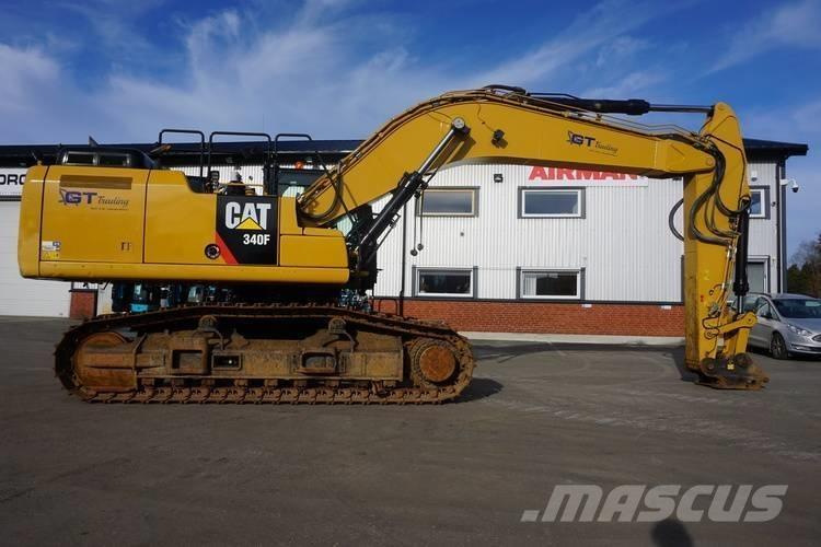 CAT 340 Pásové rýpadlá