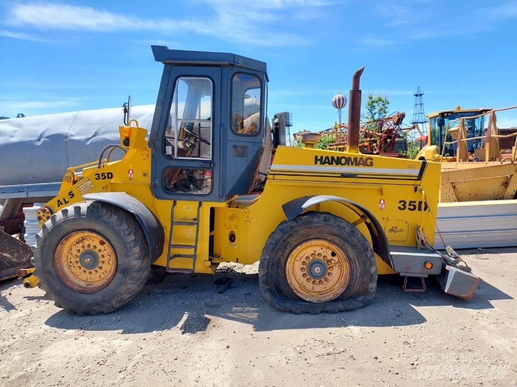 Hanomag 35D Kolesové nakladače