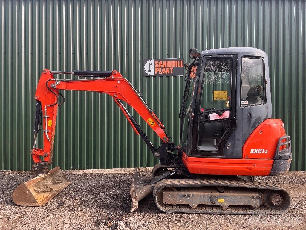 Kubota KX 61-3 Mini rýpadlá < 7t