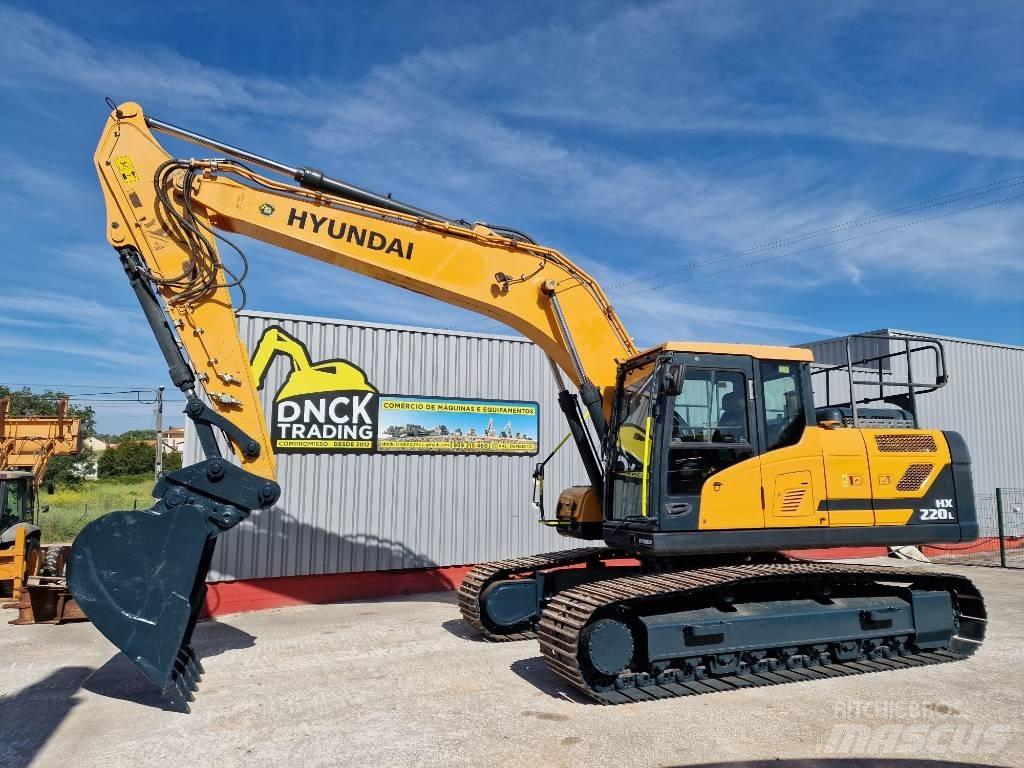 Hyundai HX 220 L Pásové rýpadlá