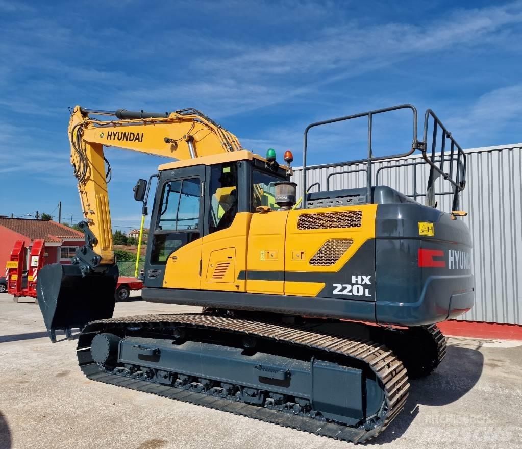 Hyundai HX 220 L Pásové rýpadlá