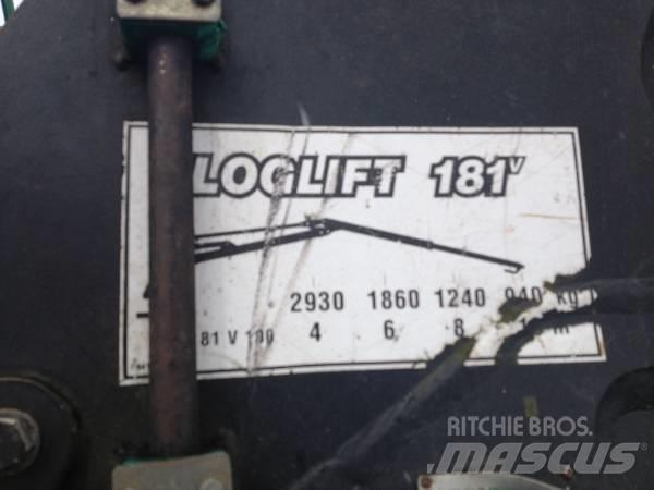 Loglift 181 pilar Žatevné žeriavy