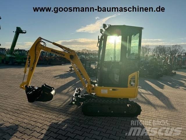 Komatsu PC 16 R-3HS Mini rýpadlá < 7t