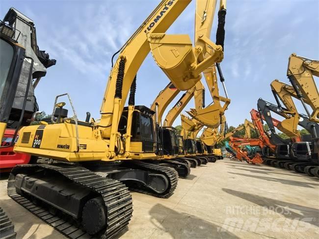 Komatsu PC 300-8 Pásové rýpadlá
