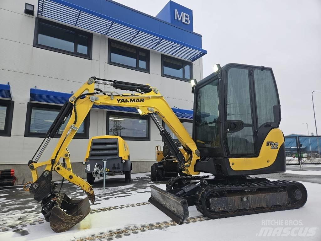Yanmar SV22 Mini rýpadlá < 7t