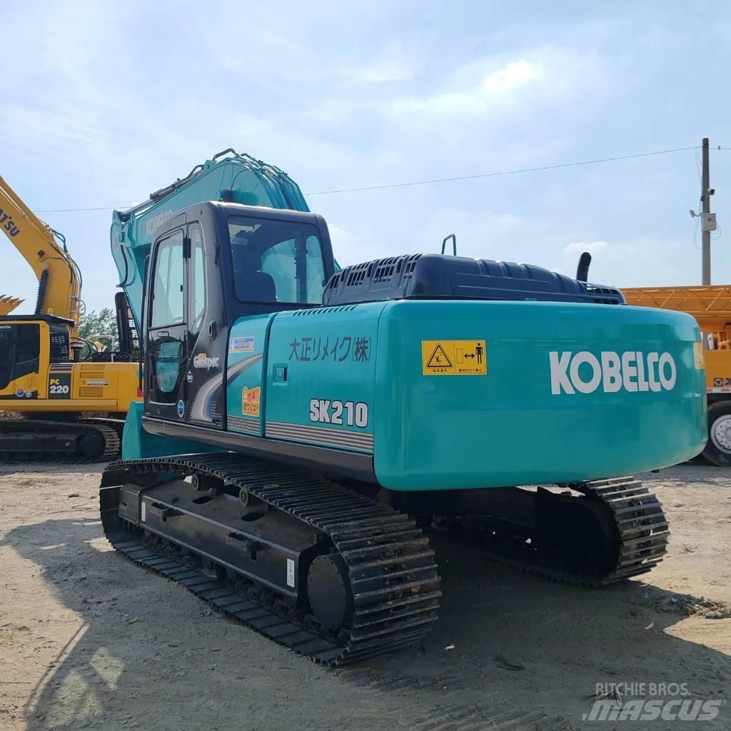 Kobelco SK 210 Pásové rýpadlá