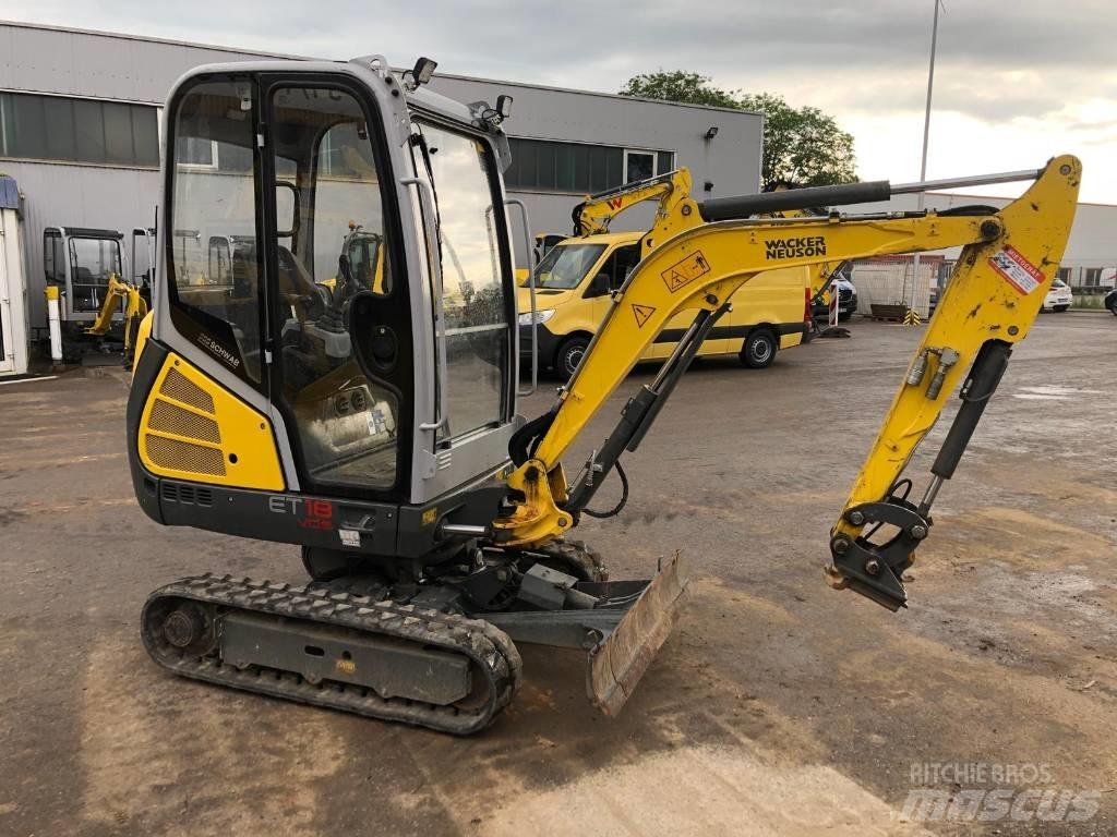 Wacker Neuson ET 18 Pásové rýpadlá