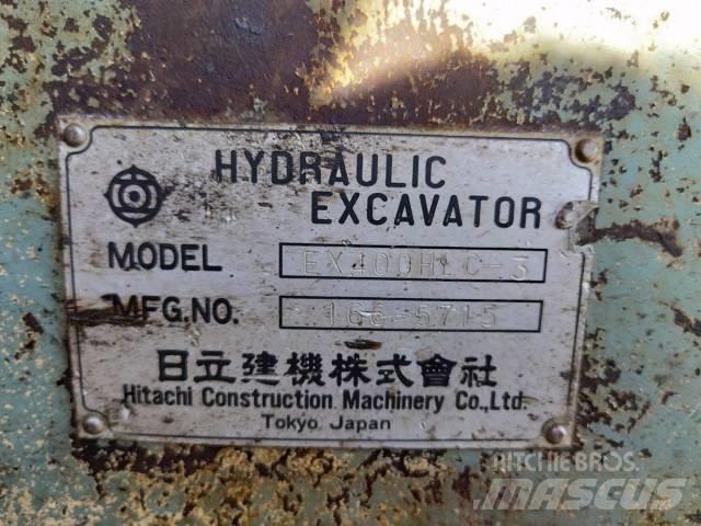 Hitachi EX400HLC-3 Pásové rýpadlá