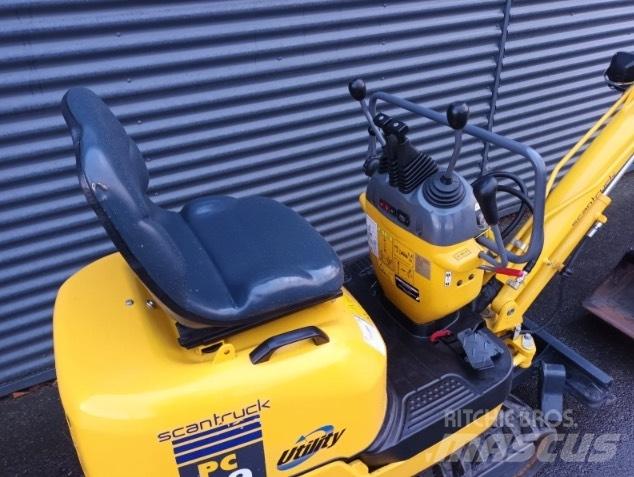 Komatsu PC 9 Mini rýpadlá < 7t