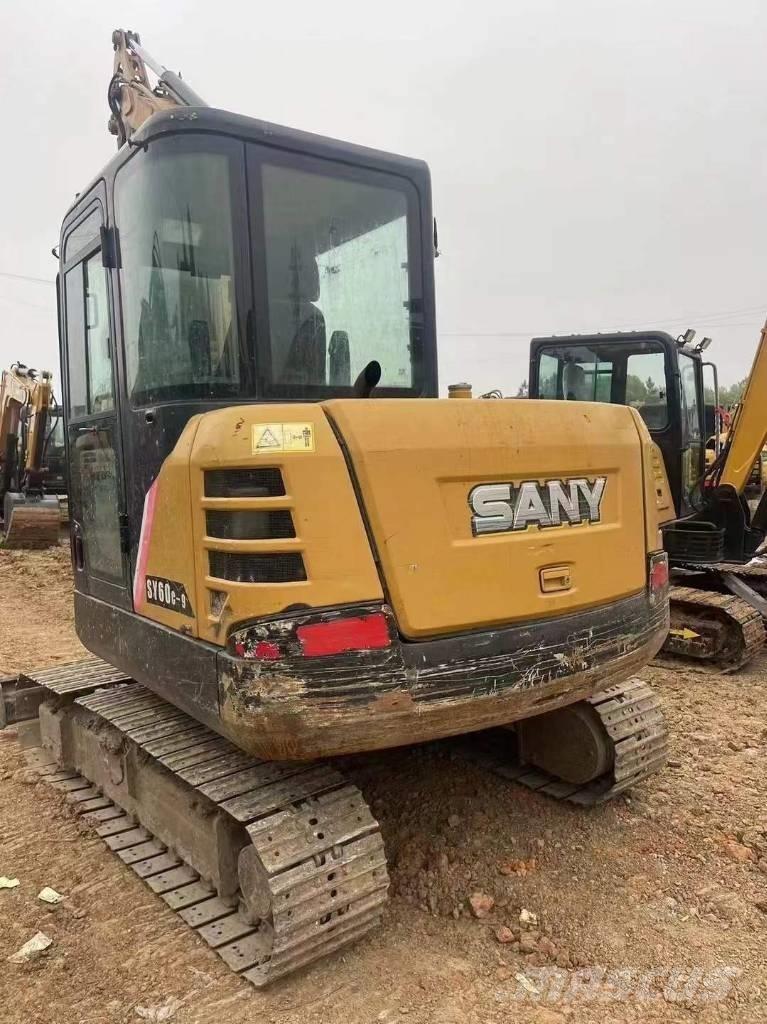 Sany SY 60 C Pásové rýpadlá